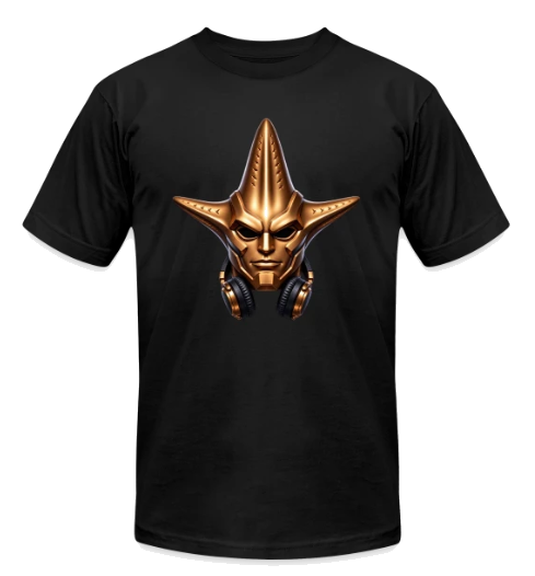 Black DJ Starshift Icon Collection T-shirt